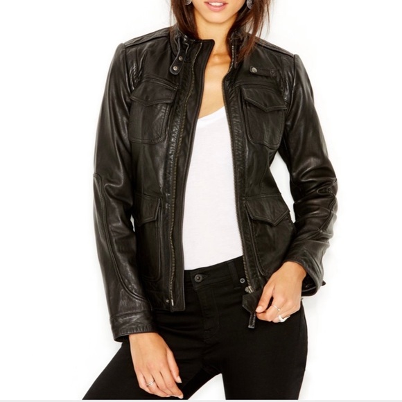 lucky jeans leather jacket